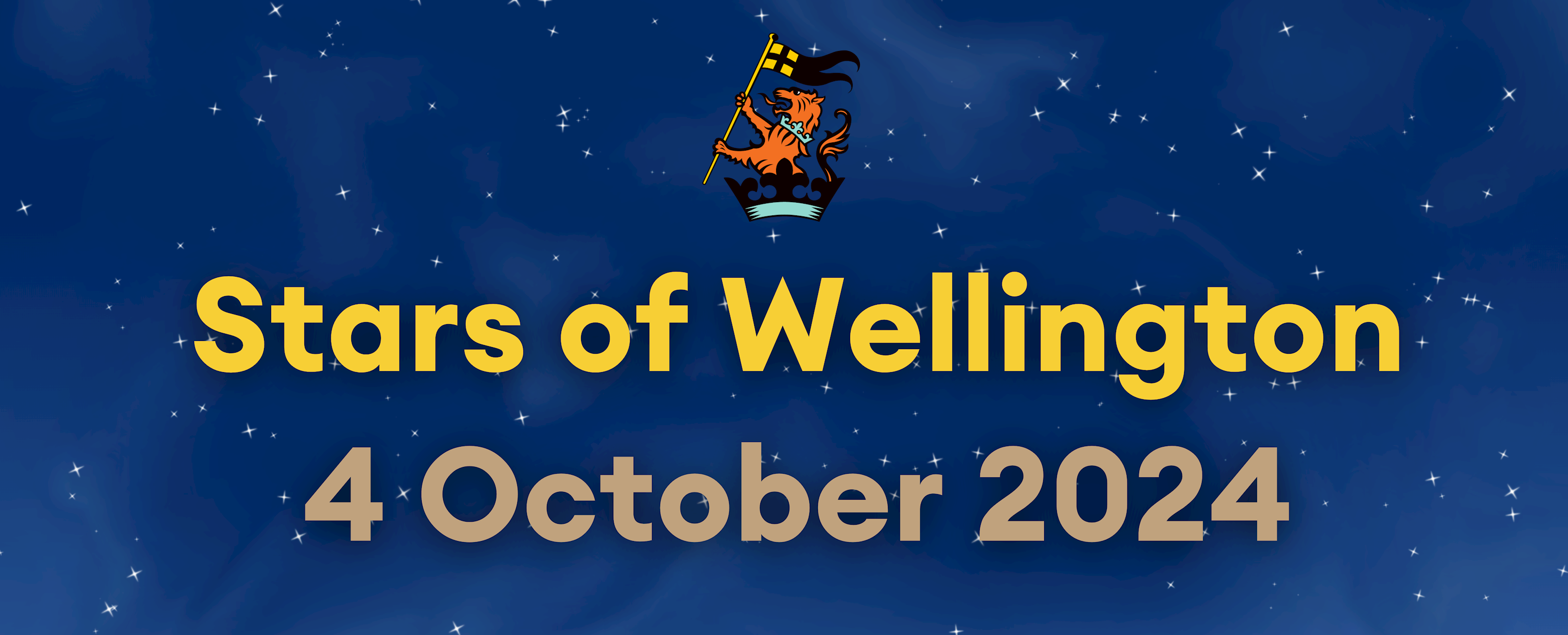 Stars of Wellington 4 October 2024