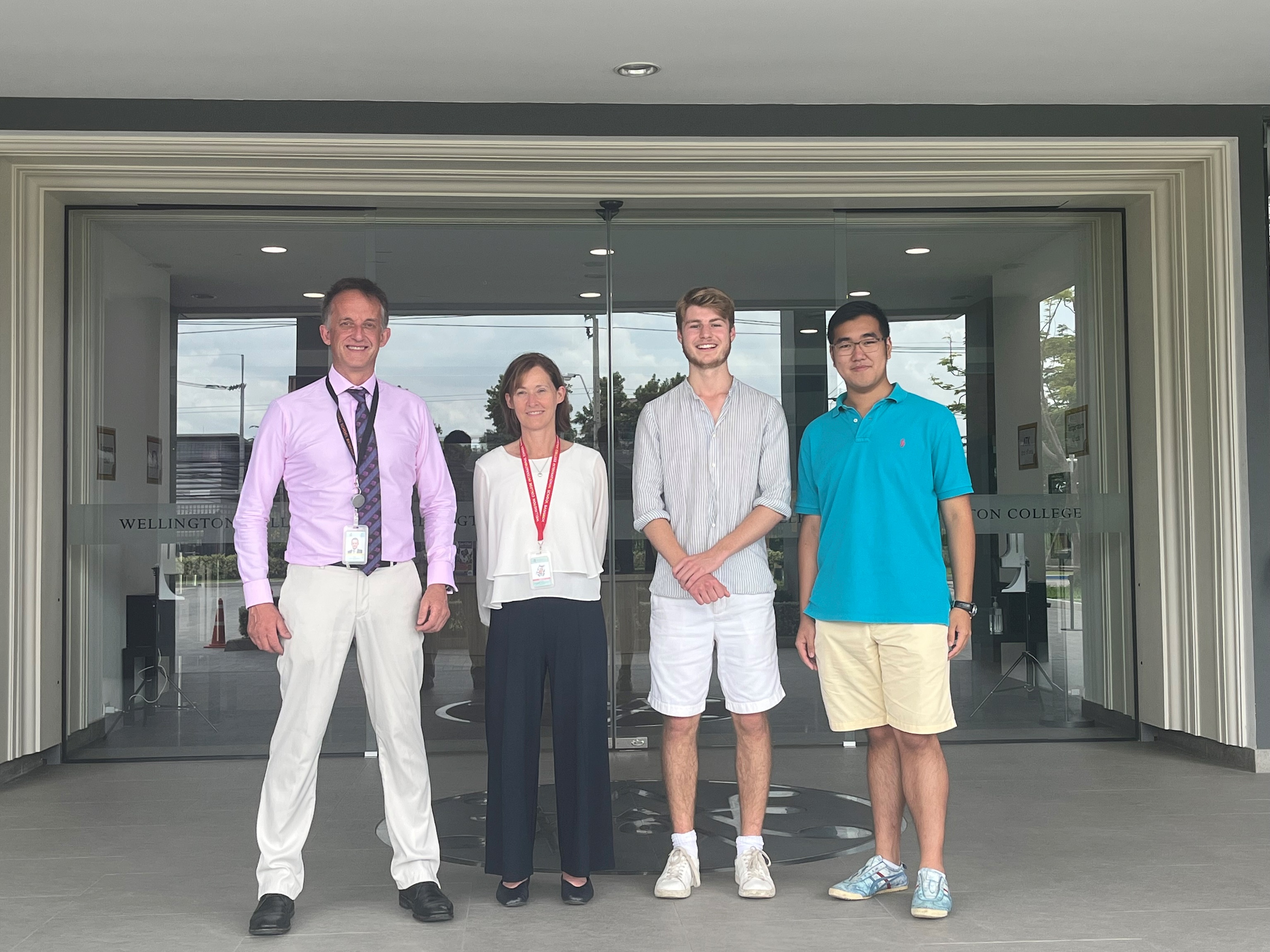 A Visit From The Wellington College Student Leaders | News | Wellington International School Bangkok