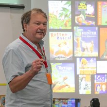 Author Paul Geraghty visits Wellington College